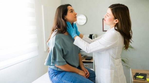 Medical checkup for thyroid disorder