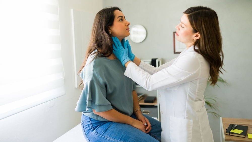 Medical checkup for thyroid disorder